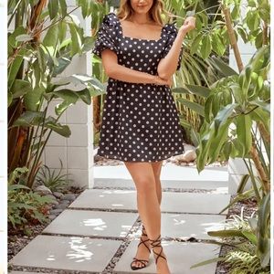 Vici Dawn babydoll dress small